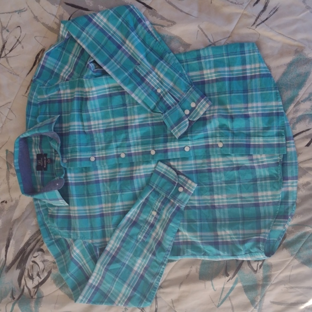 Blue Button Down